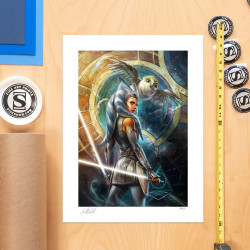 Art Print Ahsoka Tano and Morai Old Friends Sideshow