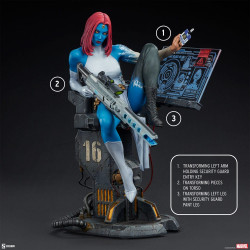 Statue Mystique Freedom and Destiny Premium Format Figure Sideshow Marvel