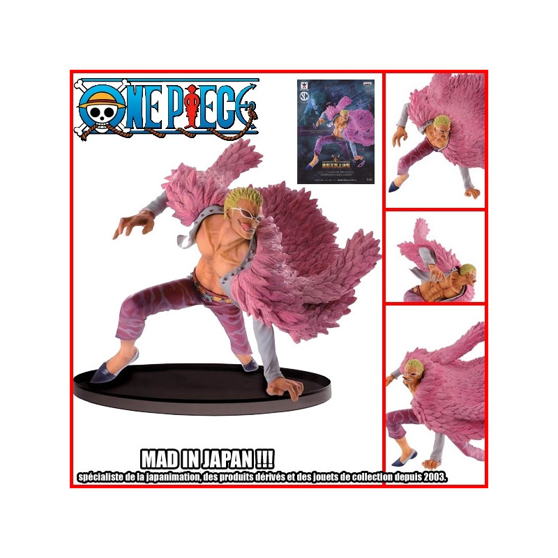 ONE PIECE figurine Donquixote Doflamingo Scultures Big Banpresto