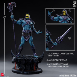 Statue Skeletor Classic Edition Sideshow Exclusive Tweeterhead Maitres de l'Univers