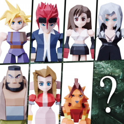 Pack Figurines Polygon Volume 1 Square Enix Final Fantasy VII