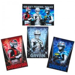 Cartes Postales Galaxy Federal Police Graveyard Gallery Space Sheriff Gavan