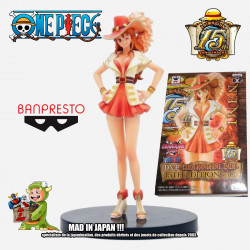 ONE PIECE figurine Nami DXF Banpresto 15ème anniversaire