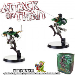 L'ATTAQUE DES TITANS figurine Levi Action Sega