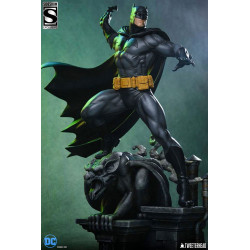 Statue 1/4 Batman Black and Gray Edition Tweeterhead DC Comics