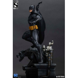 Statue 1/4 Batman Black and Gray Edition Tweeterhead DC Comics