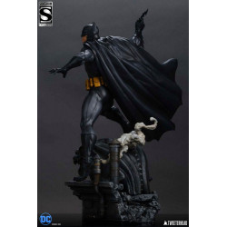 Statue 1/4 Batman Black and Gray Edition Tweeterhead DC Comics