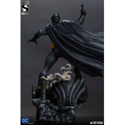 Statue 1/4 Batman Black and Gray Edition Tweeterhead DC Comics