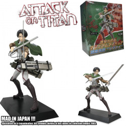  L'ATTAQUE DES TITANS figurine Levi Sega Prize