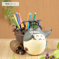 Cache Pot Diorama Tonneau de tous les Totoro Benelic Mon voisin Totoro