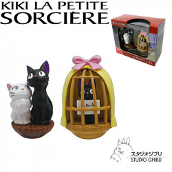 KIKI LA PETITE SORCIERE Figurines Culbuto Jiji & Lili Ensky