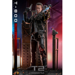 Figurine T-800 Battle Damaged Version 2.0 Hot Toys Terminator 2