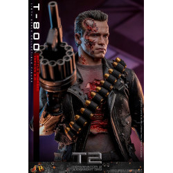 Figurine T-800 Battle Damaged Version 2.0 Hot Toys Terminator 2