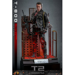 Figurine T-800 Battle Damaged Version 2.0 Hot Toys Terminator 2