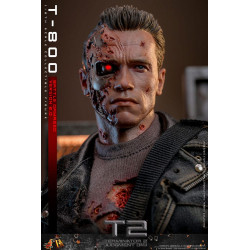 Figurine T-800 Battle Damaged Version 2.0 Hot Toys Terminator 2