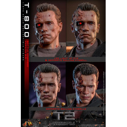 Figurine T-800 Battle Damaged Version 2.0 Hot Toys Terminator 2