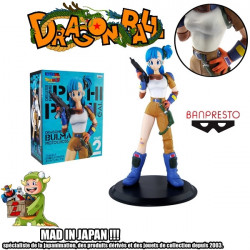 DRAGON BALL Z figurine Bulma Motocross Banpresto DX