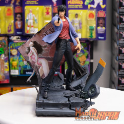 CITY HUNTER Statue Nicky Larson Kitsune Statue