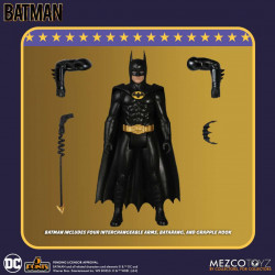 Pack 3 Figurines 5 Points Mezco Toyz Batman 1989