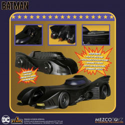 Batmobile 5 Points Mezco Toys Batman 1989