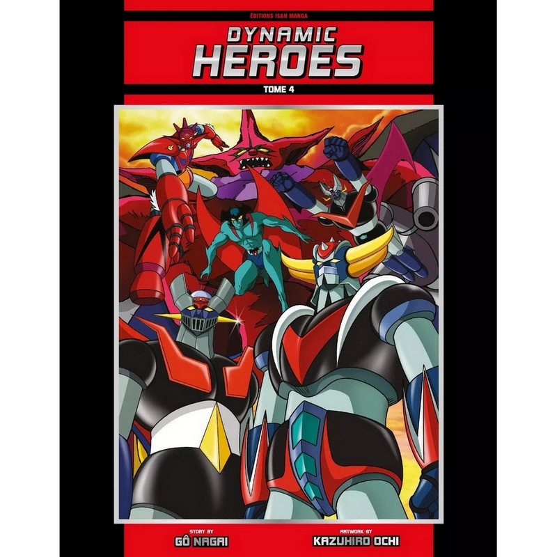 DYNAMIC HEROES Tome 4 Standard ED Isan Manga