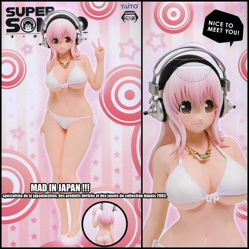 SUPER SONICO figurine Pochaco to Ishyo