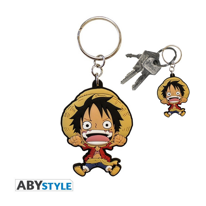 ONE PIECE Porte-clés Luffy D. Monkey Abystyle