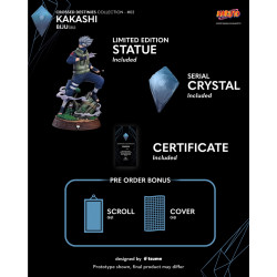 Statue BIJUtsu Kakashi Cross Destinies Collection Tsume Art Naruto