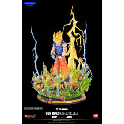 Statue HQS Dioramax Son Goku Super Saiyan Standard Color Tsume Art Dragon Ball Z