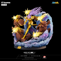 Statue HQS Aries Mû Stardust Revolution Tsume Art Saint Seiya