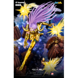 Statue HQS Aries Mû Stardust Revolution Tsume Art Saint Seiya