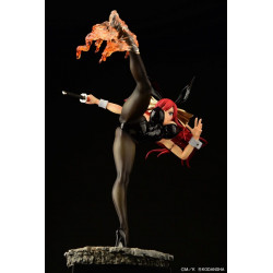 Figurine Erza Scarlet High Kick Black Bunny Version Orca Toys Fairy Tail