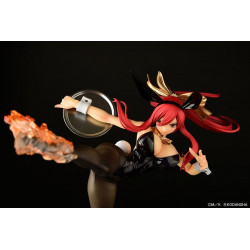 Figurine Erza Scarlet High Kick Black Bunny Version Orca Toys Fairy Tail