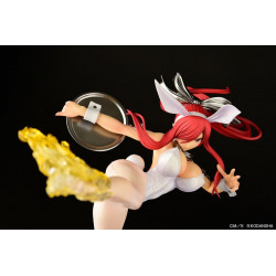 Figurine Erza Scarlet High Kick White Bunny Version Orca Toys Fairy Tail