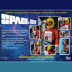 SPACE 1999 Figurine Commander John Koenig Sixteen 12