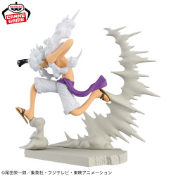 ONE PIECE Figurine Luffy Gear 5 Senkozekkei Banpresto