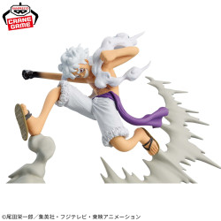 ONE PIECE Figurine Luffy Gear 5 Senkozekkei Banpresto