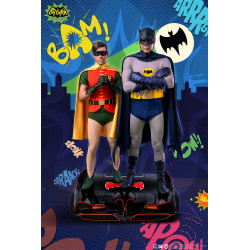 Statue Batman & Robin 1966 Pure Arts DC Comics