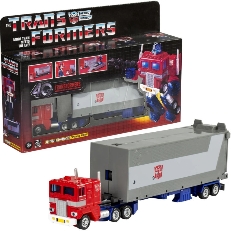 TRANSFORMERS Retro G1 Figurine Autobot Commander Optimus Prime