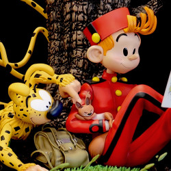 Statue Spirou & Marsupilami Cartoon Kingdom Spirou et Fantasio