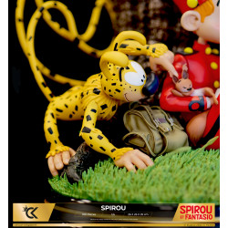 Statue Spirou & Marsupilami Cartoon Kingdom Spirou et Fantasio