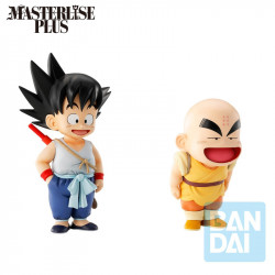 Figurines Goku & Krillin Ichibansho Son Goku Training Section Bandai Dragon Ball