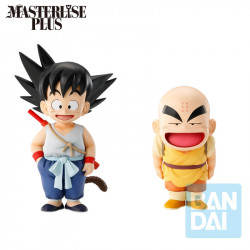 Figurines Goku & Krillin Ichibansho Son Goku Training Section Bandai Dragon Ball