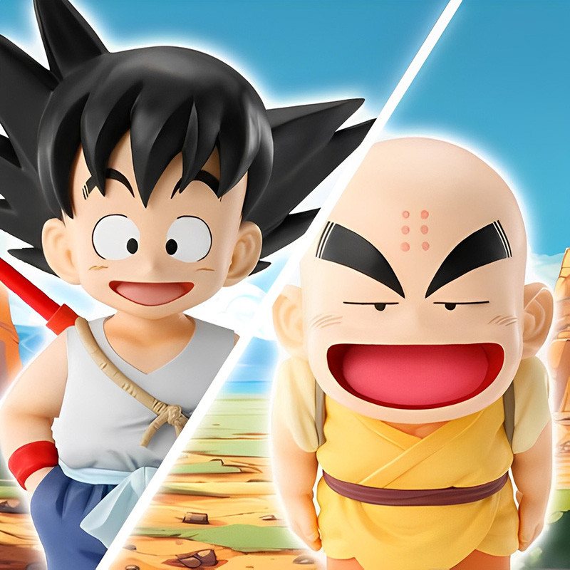 Figurines Goku & Krillin Ichibansho Son Goku Training Section Bandai Dragon Ball