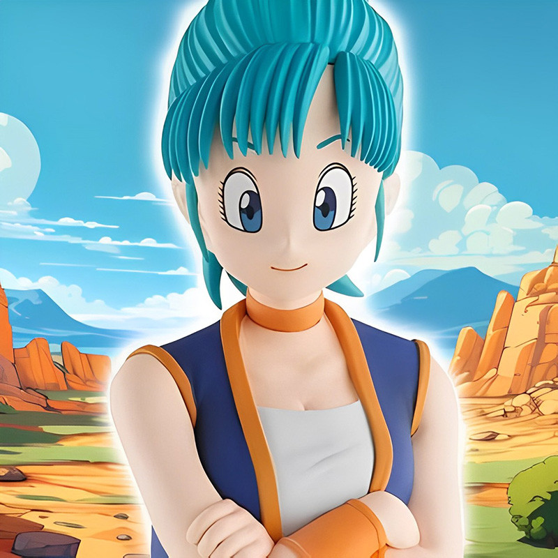 Figurine Bulma Ichibansho Son Goku Training Section Bandai Dragon Ball