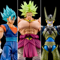 DRAGON BALL Pack Event Exclusive  Broly Vegetto Cell SH Figuarts Bandai