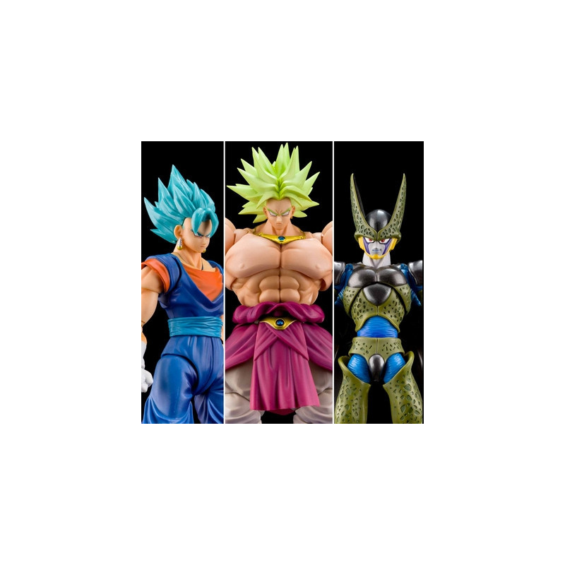 DRAGON BALL Pack Event Exclusive  Broly Vegetto Cell SH Figuarts Bandai