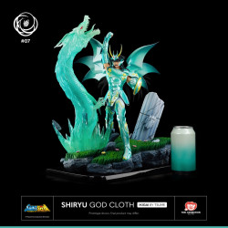 SAINT SEIYA Statue Ikigai Dragon Shiryu God Cloth Tsume Art