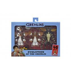 Pack 3 Figurines Evolution Of The Gremlin 40th Anniversary Ultimate Neca Gremlins