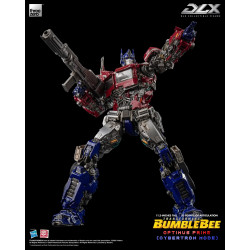 Figurine Optimus Prime Cybertron Mode DLX Threezero Transformers Bumblebee